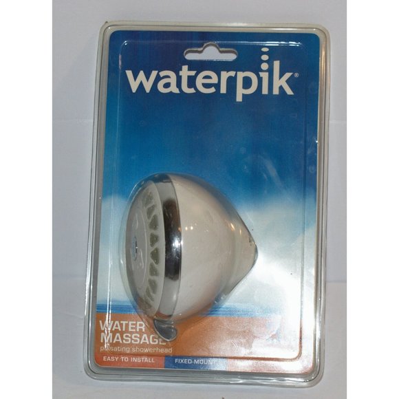 Waterpik Water Massage Fixed Mount New in Package 3 Unique Spray Settings - Picture 1 of 4